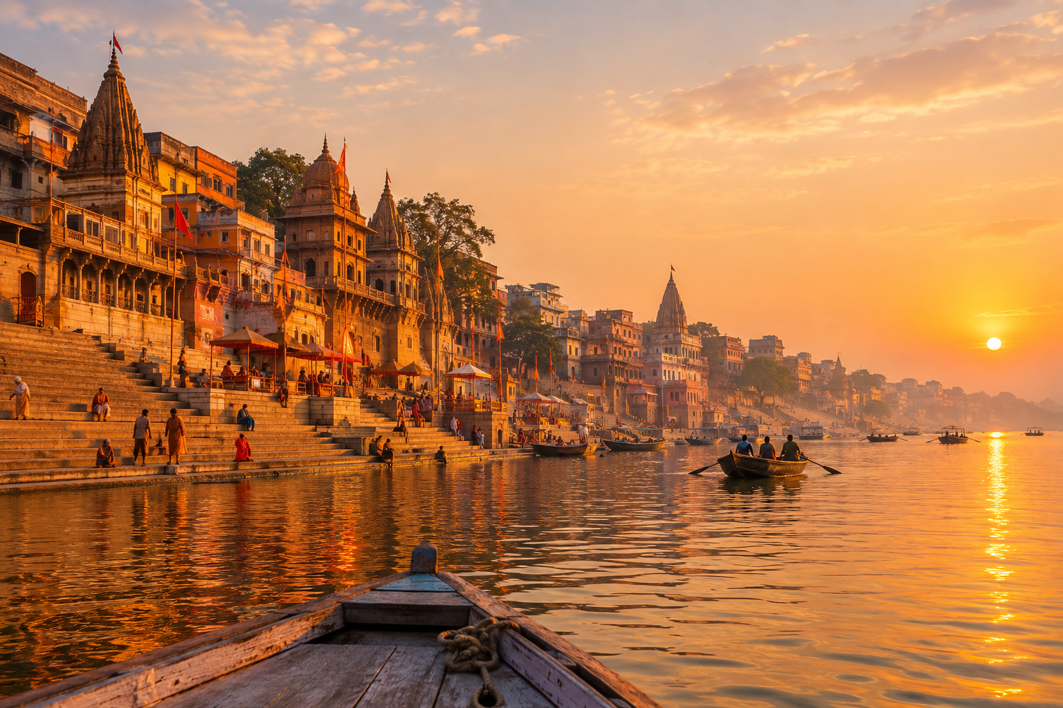 Les 5 Ghats Incontournables de Varanasi